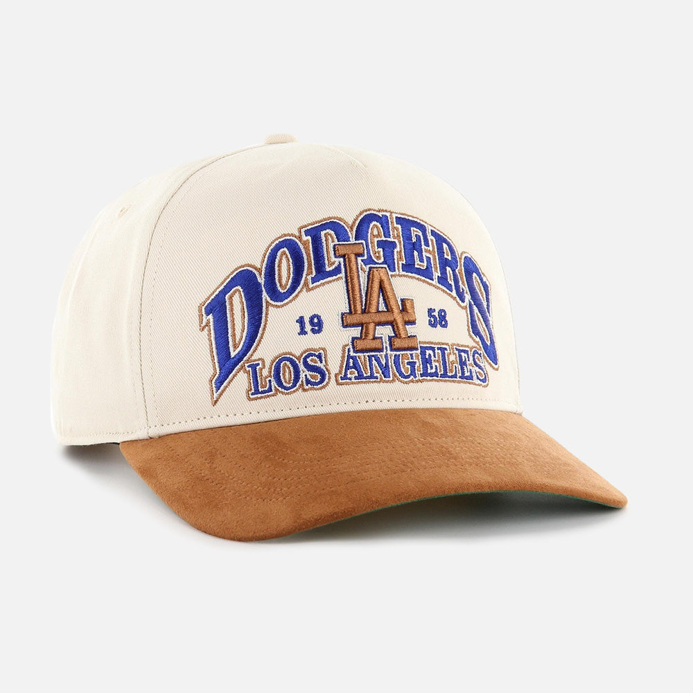 MLB Los Angeles Dodgers Brentwood Suede Hitch Adjustable Hat - Men