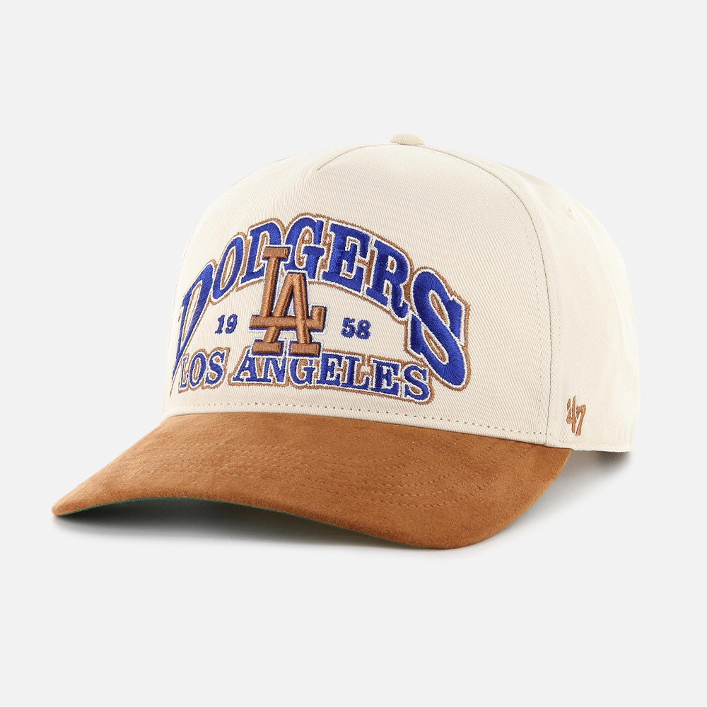 MLB Los Angeles Dodgers Brentwood Suede Hitch Adjustable Hat - Men