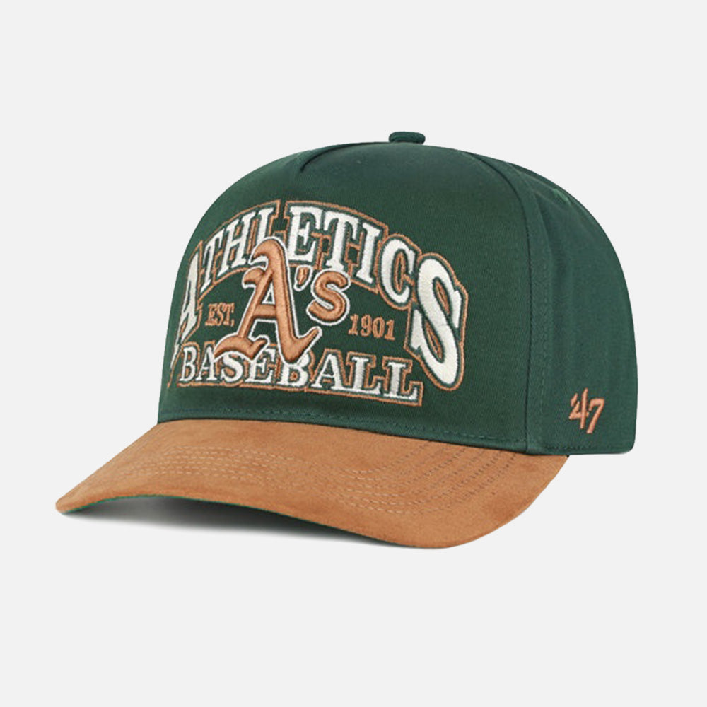MLB Oakland Athletics Brentwood Suede '47 Hitch Cap - Men