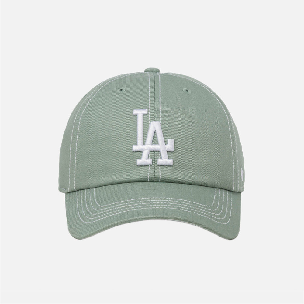 MLB Los Angeles Dodgers Contrast Stitch Clean Up Cap - Men