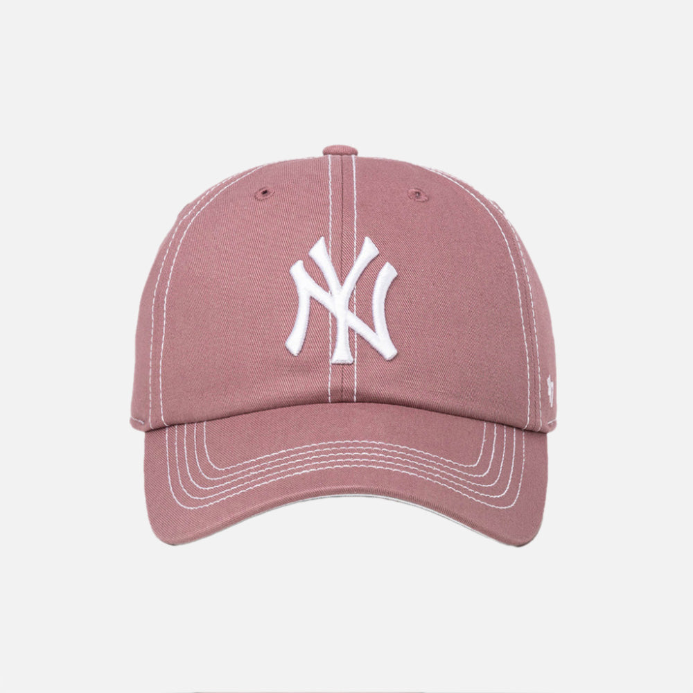 MLB New York Yankees Contrast Stitch Clean Up Cap - Men