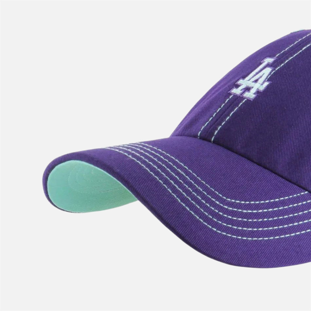 MLB Los Angeles Dodgers Clean Up Contrast Stitch Baseball Cap - Men