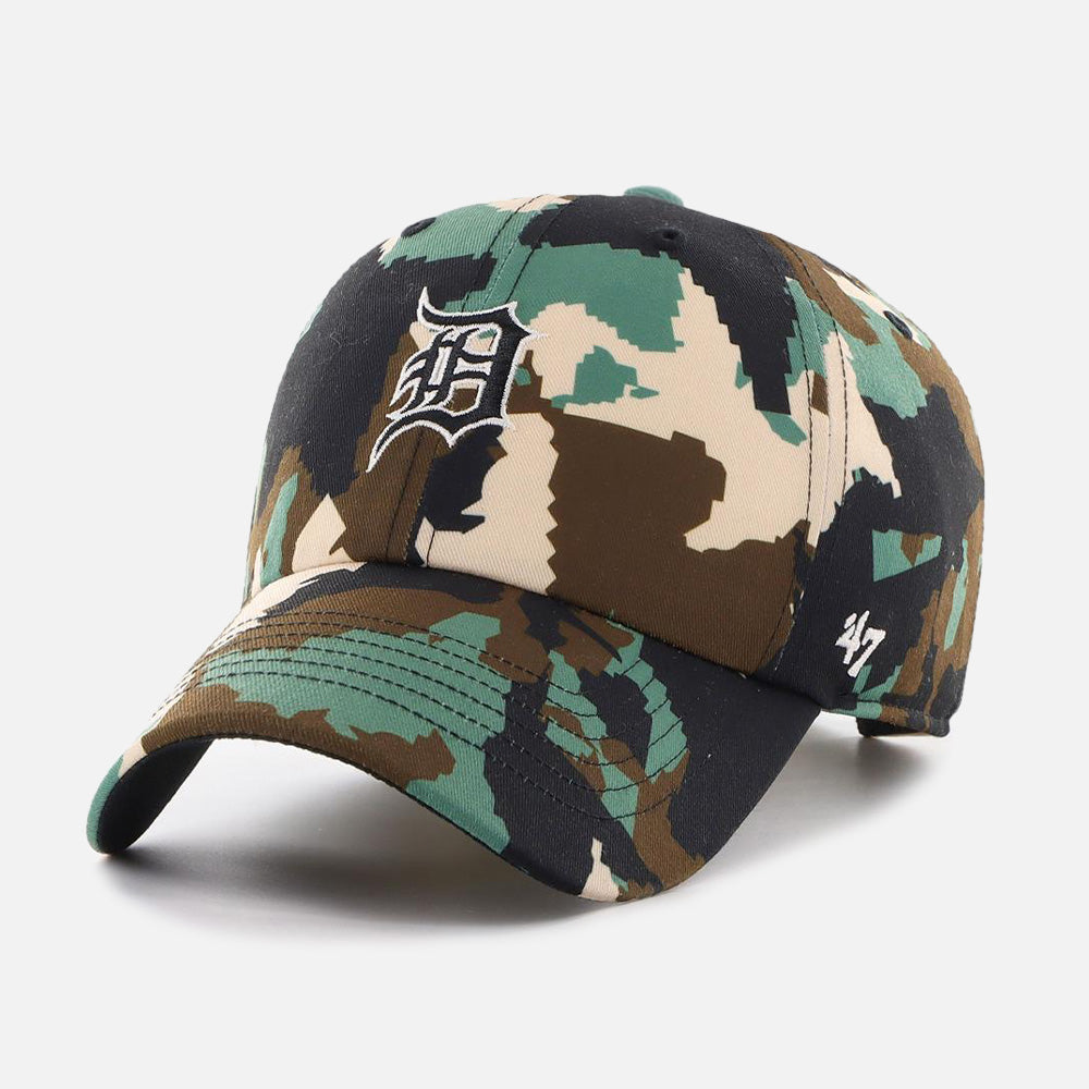 Detroit Tigers Digital Star Clean Up Cap - Unisex