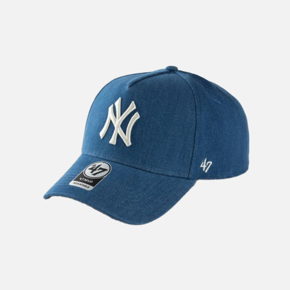 MLB New York Yankees Denim '47 MVP DT Snapback Cap - Men