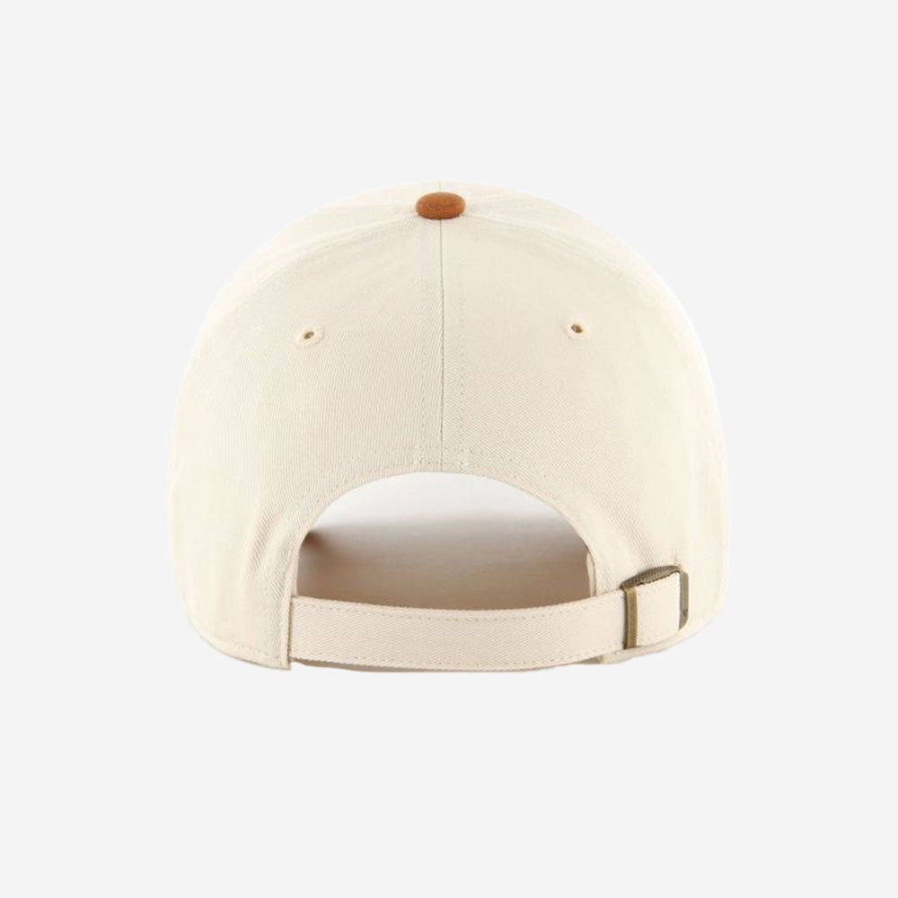 MLB New York Yankees Mini Script Suede Visor Clean Up Cap - Men