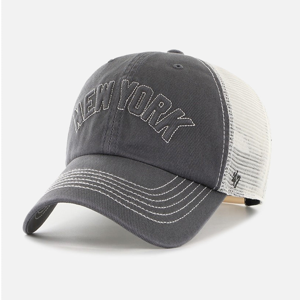 MLB New York Yankees Trailer Script Mesh Cap - Men