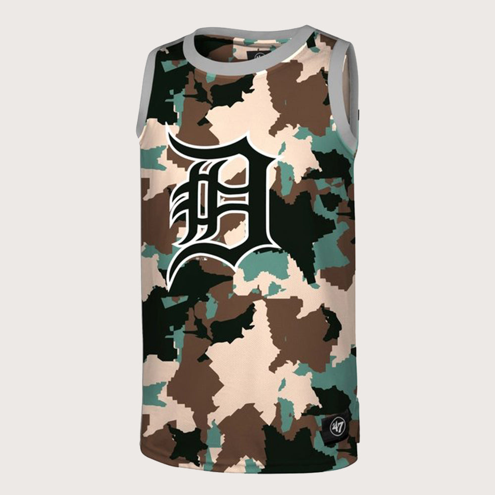 MLB Detroit Tigers Digital Star Future Camo Tank Top - Men