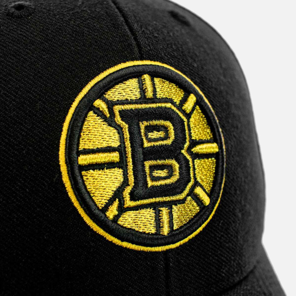 NHL Boston Bruins Metallic Snap MVP Wool Cap - Men