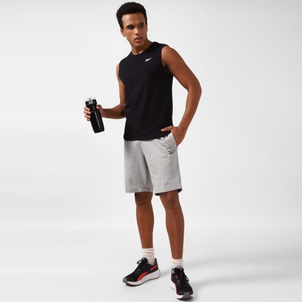 Identity French Terry Left Leg Short - Men