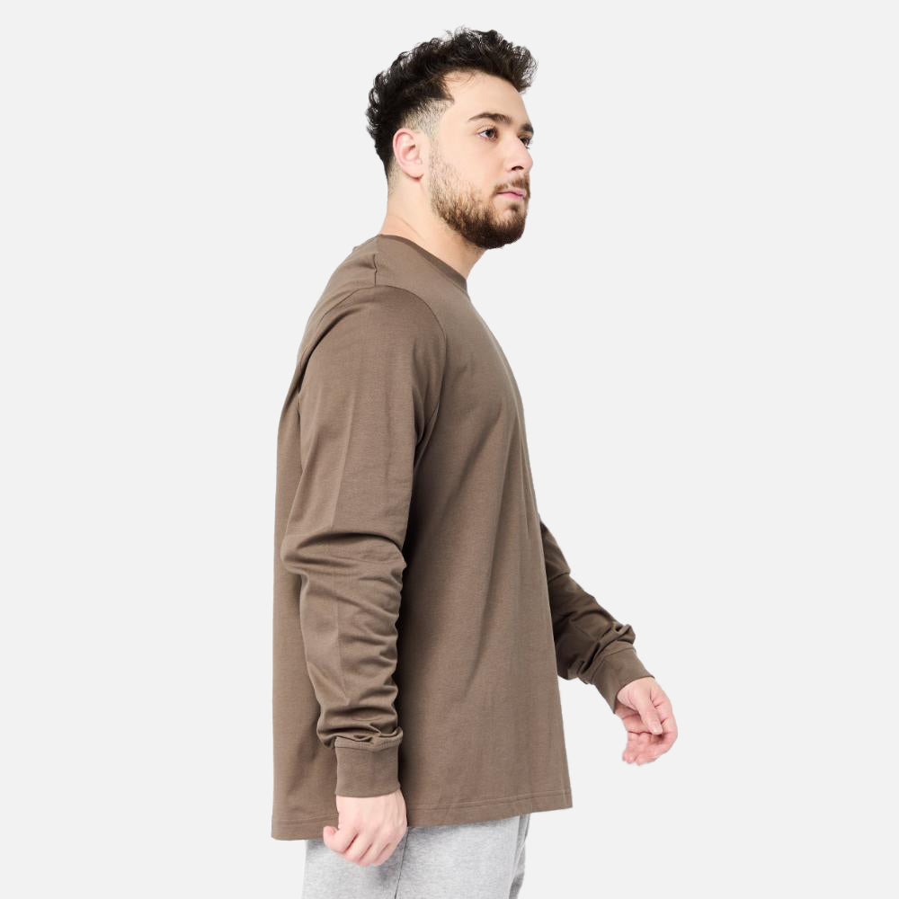Identity Left Chest Long Sleeve T-Shirt - Men