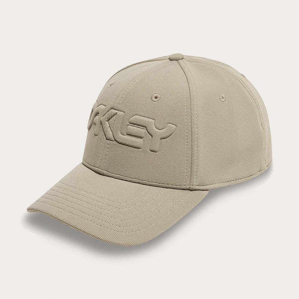 6 Panel Stretch Hat Embossed Cap - Men