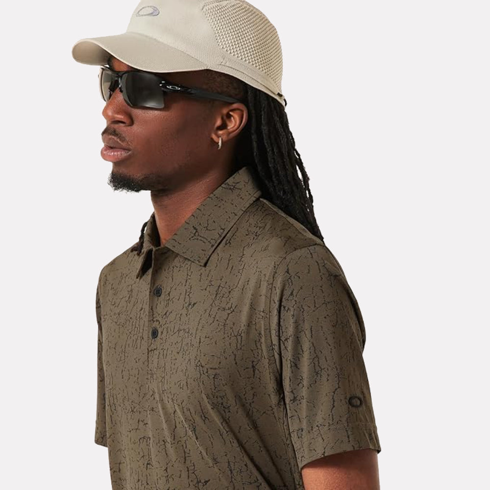 Resist Jacquard Polo T-Shirt - Men