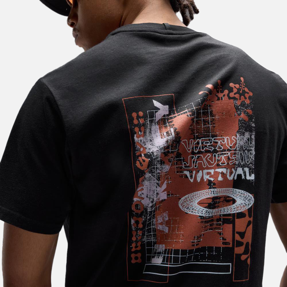 Futurescape Logo Hibiscus Tee - Men