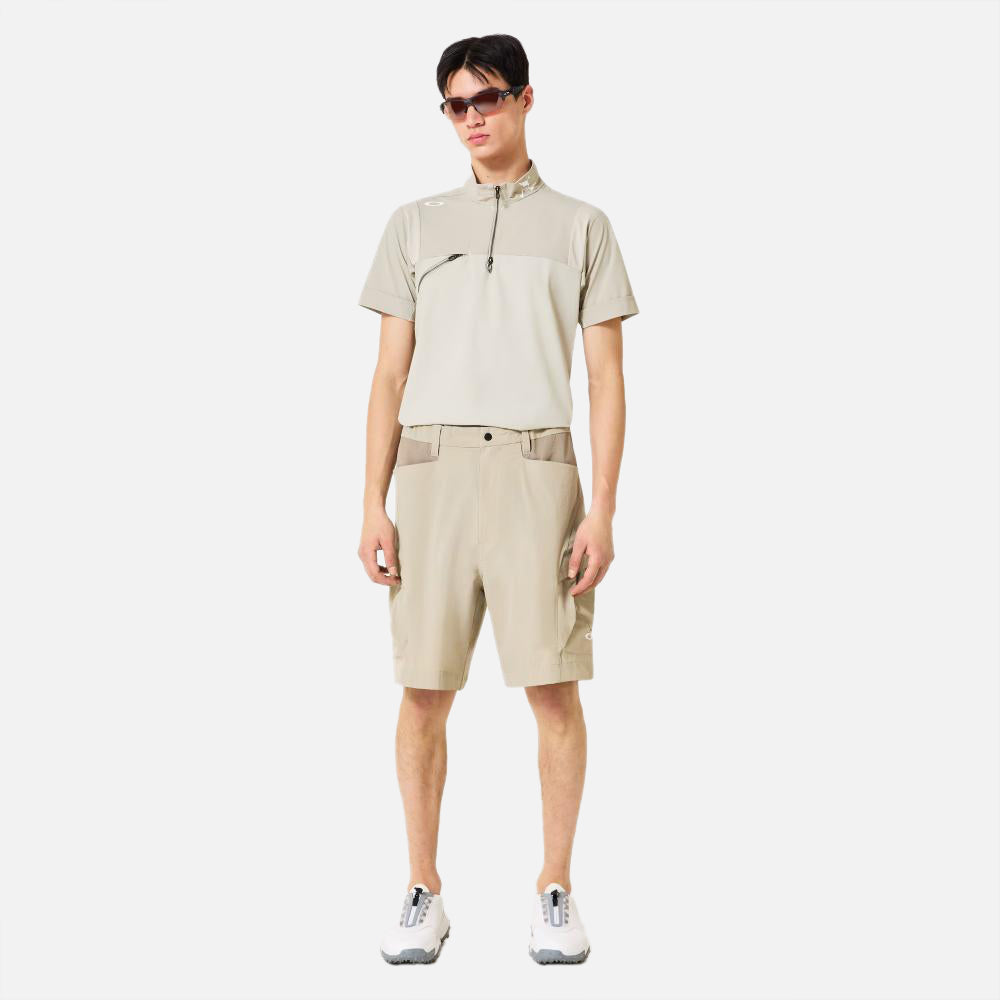 Skull Cool Stretch Hybrid Mock T-Shirt - Men