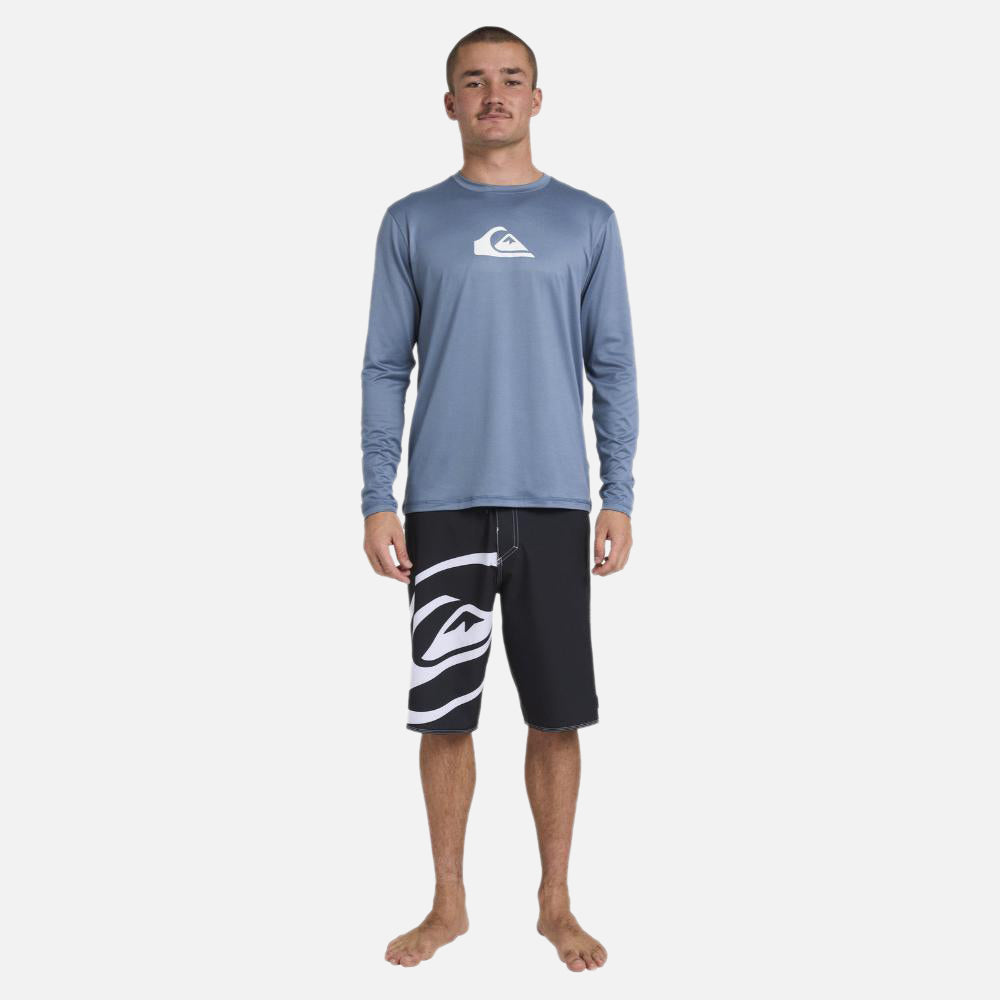 Solid Streak Long Sleeve Surf T-Shirt - Men