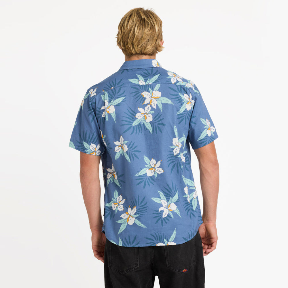 Apero Classic Floral Short Sleeve Shirt - Men