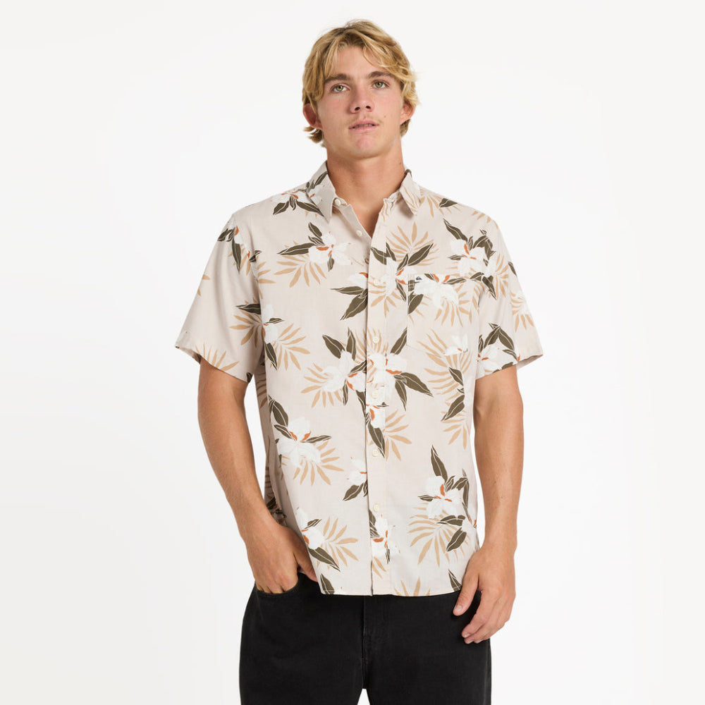 Apero Classic Floral Short Sleeve Shirt - Men