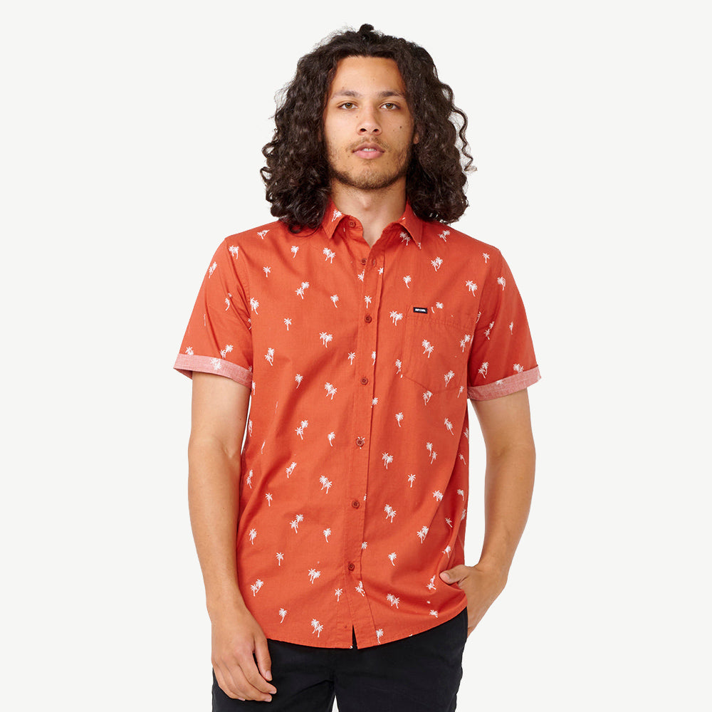 Paradise Palms Short Sleeve Shirt - Men