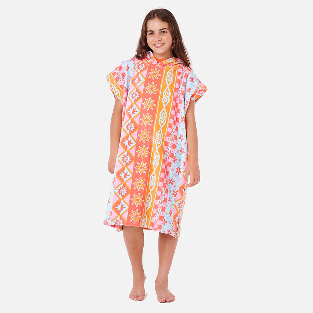 Mixed Cotton Hooded Towel - Kids