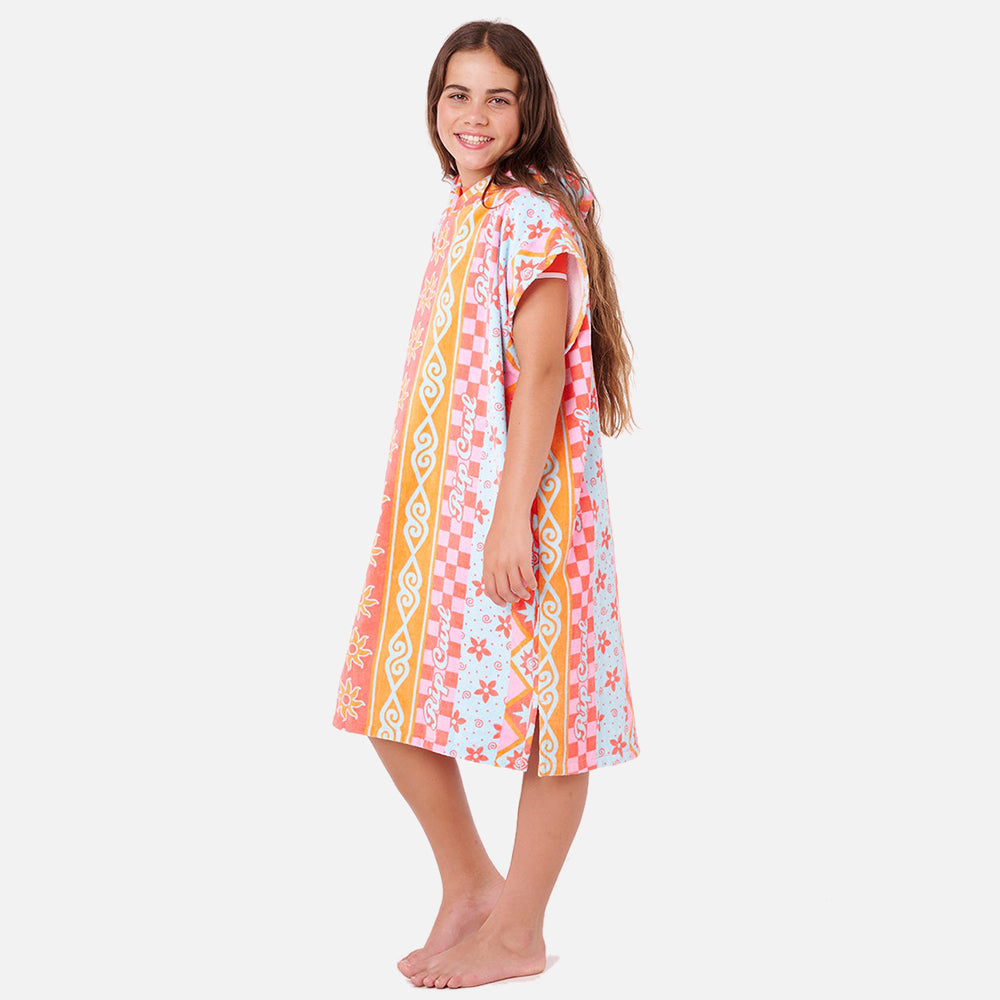 Mixed Cotton Hooded Towel - Kids