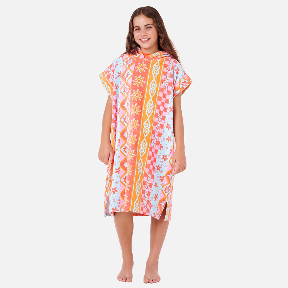 Mixed Cotton Hooded Towel - Kids