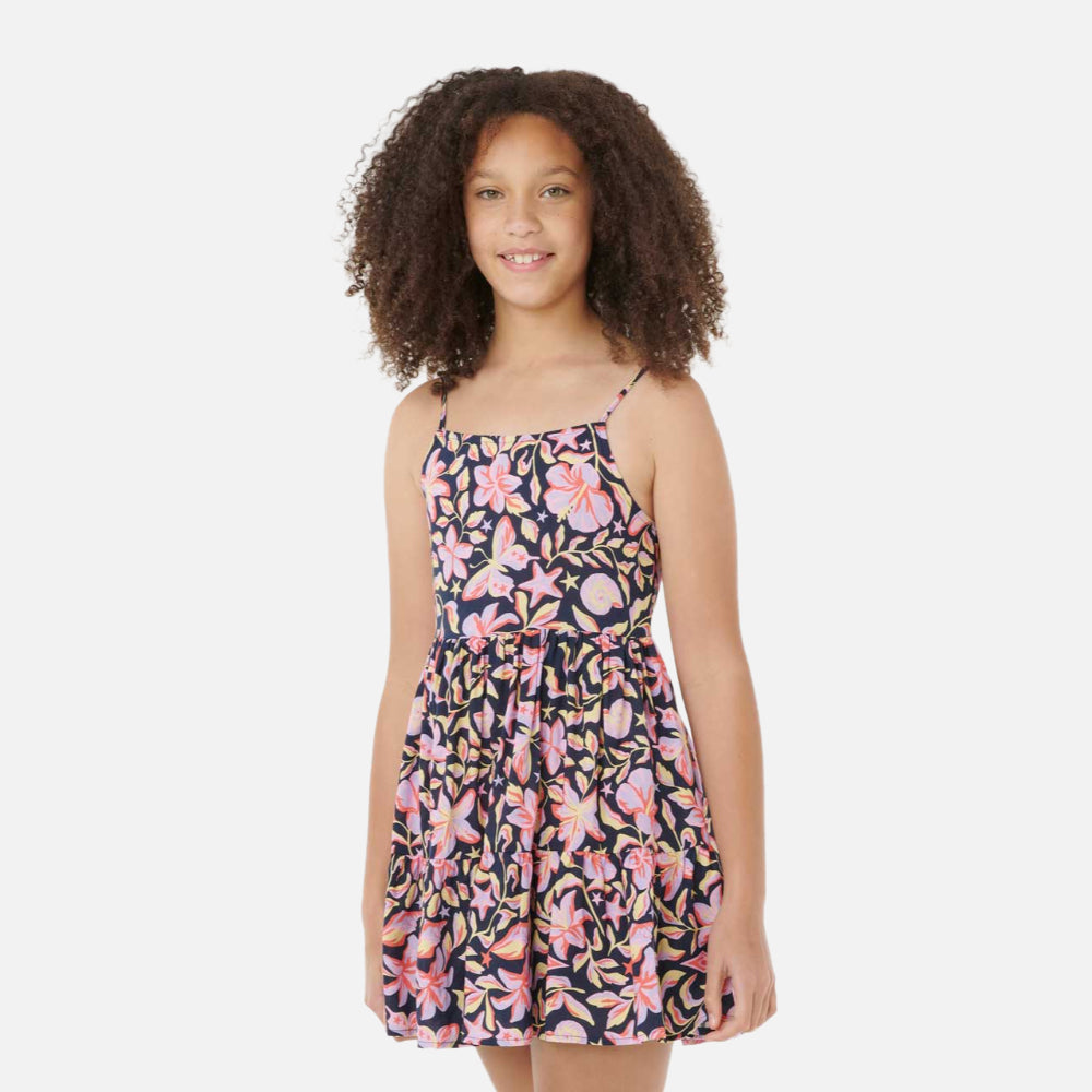 Sunset Skies Tier Dress - Kids