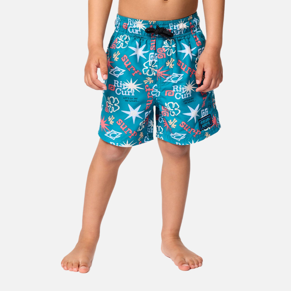 Wave Dayz Volley Boardshort - Kids