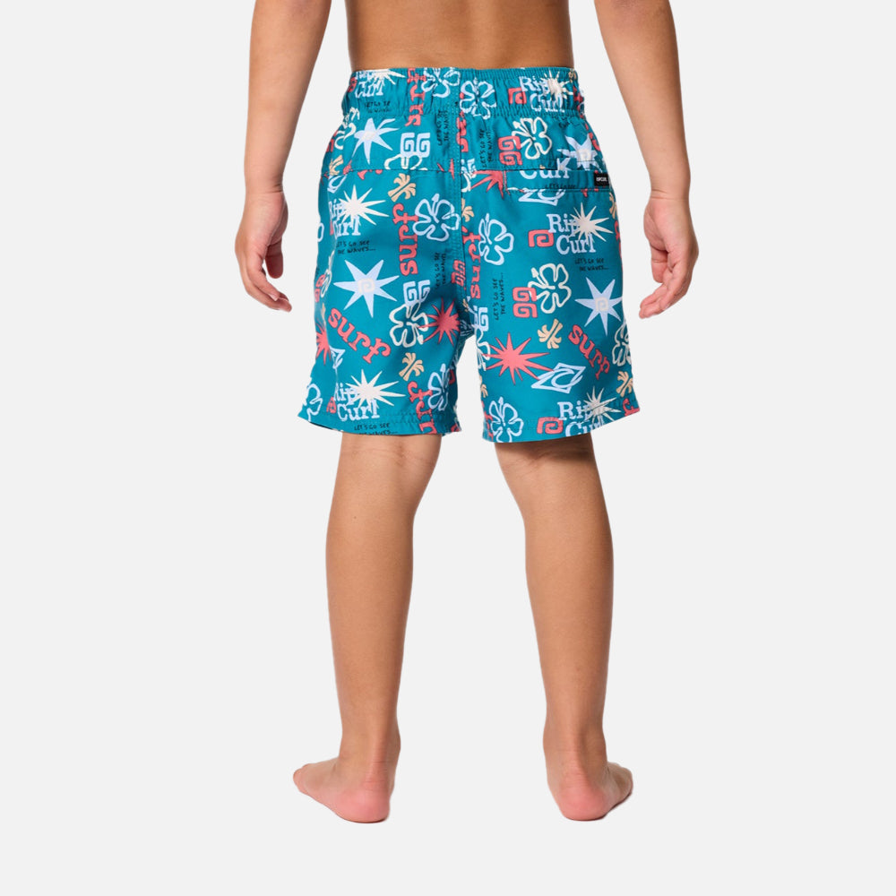 Wave Dayz Volley Boardshort - Kids