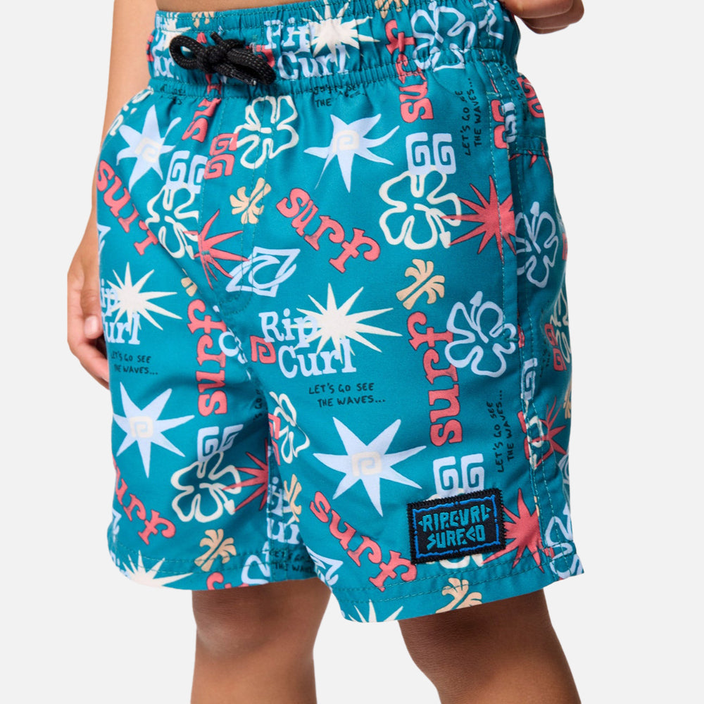 Wave Dayz Volley Boardshort - Kids