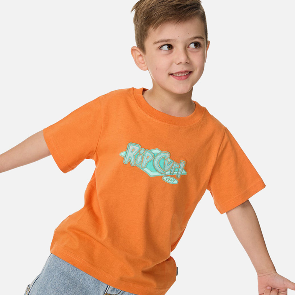 Ride The Wave Logo T-Shirt - Kids