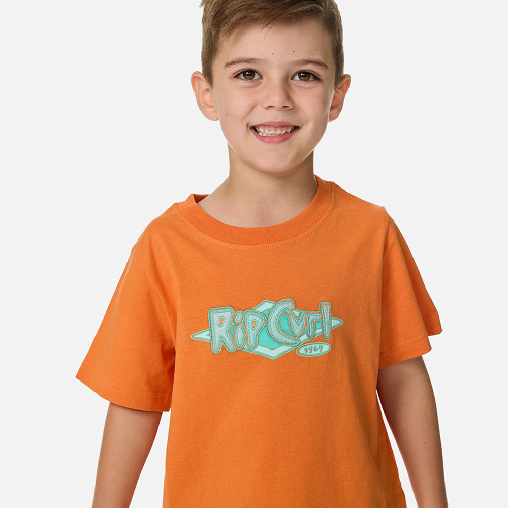Ride The Wave Logo T-Shirt - Kids