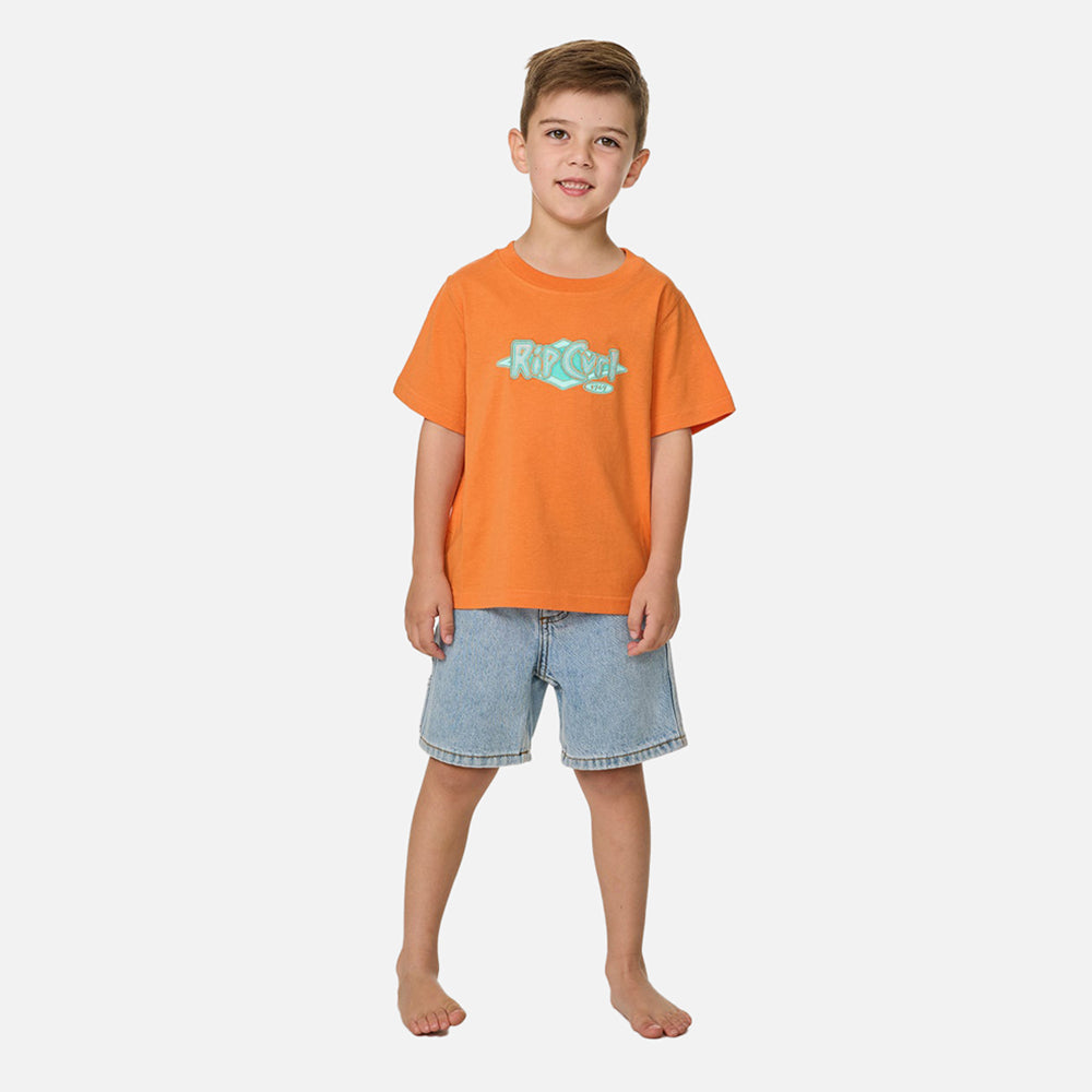 Ride The Wave Logo T-Shirt - Kids