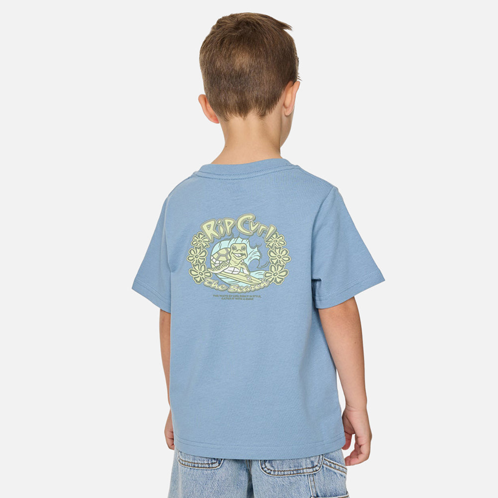 Ride The Wave Art T-Shirt - Kids