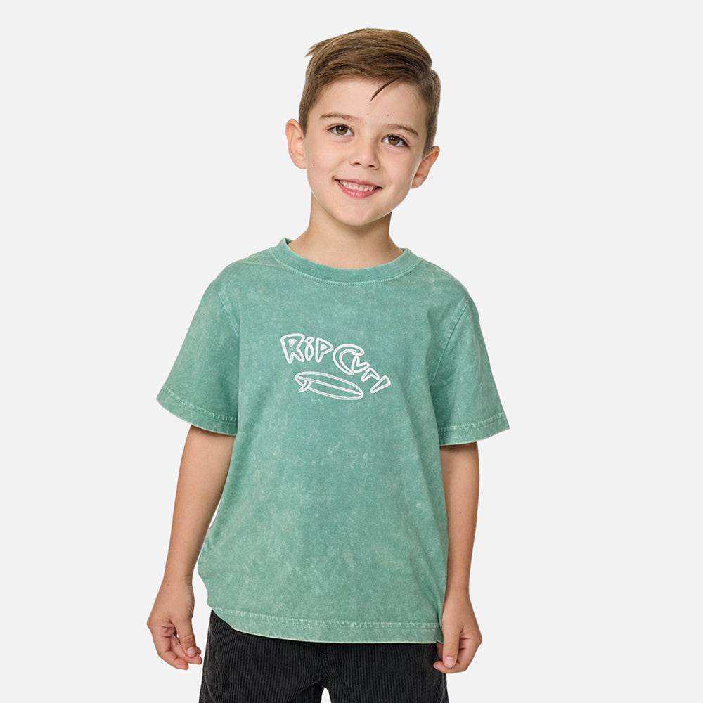 Ride The Wave Wash T-Shirt - Kids