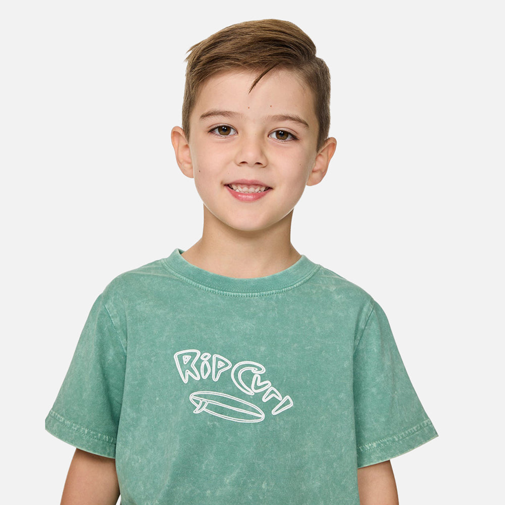 Ride The Wave Wash T-Shirt - Kids