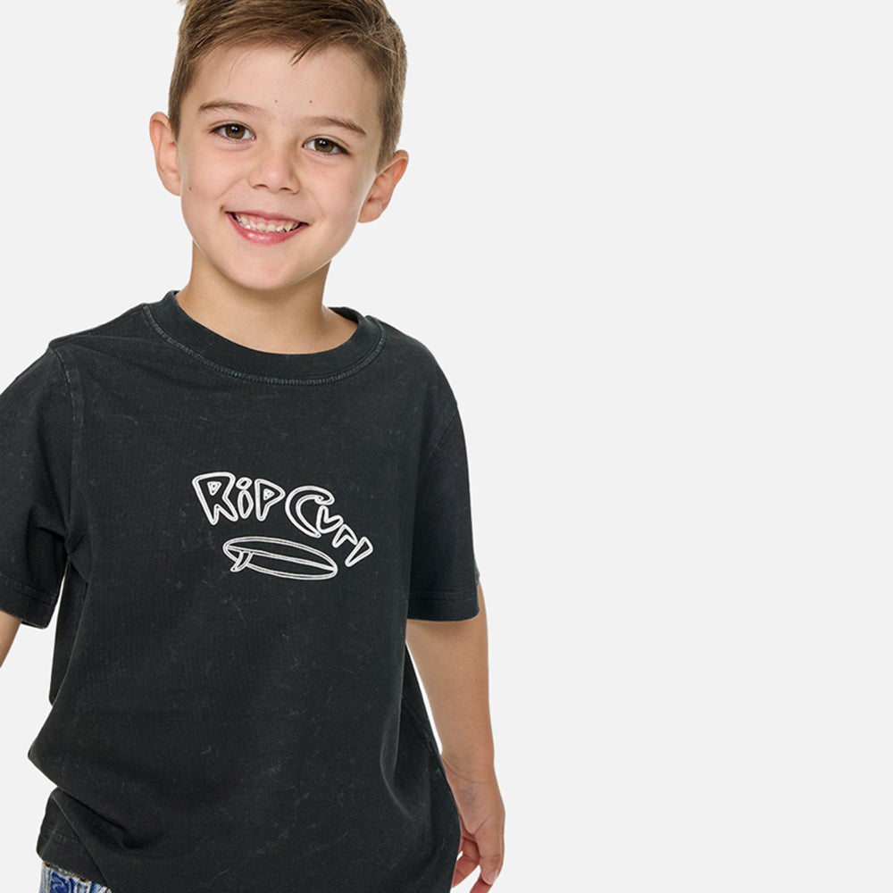 Ride The Wave Wash T-Shirt - Kids