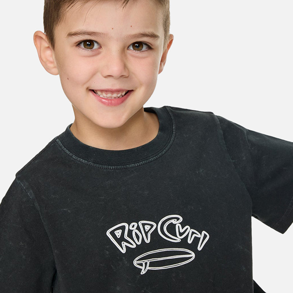 Ride The Wave Wash T-Shirt - Kids