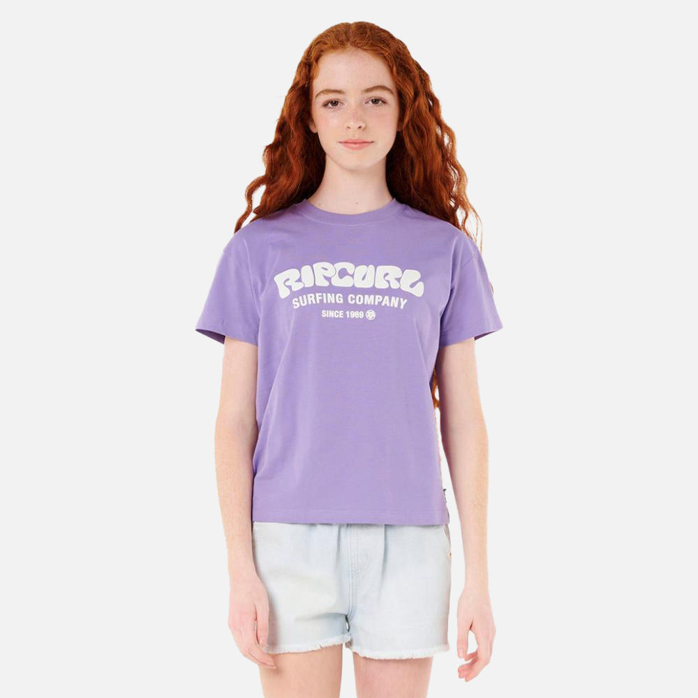 Surf Puff Relaxed Tee - Kids