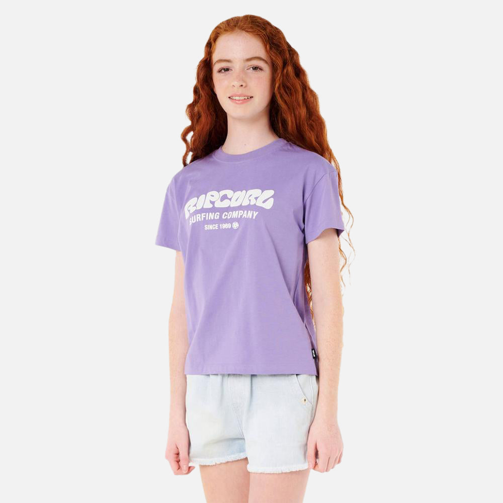 Surf Puff Relaxed Tee - Kids