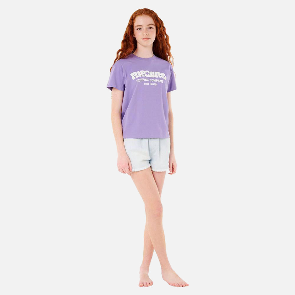 Surf Puff Relaxed Tee - Kids
