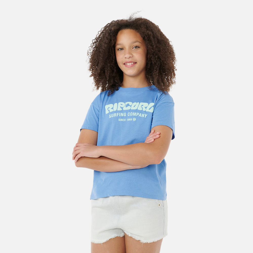 Surf Puff Relaxed Tee - Kids