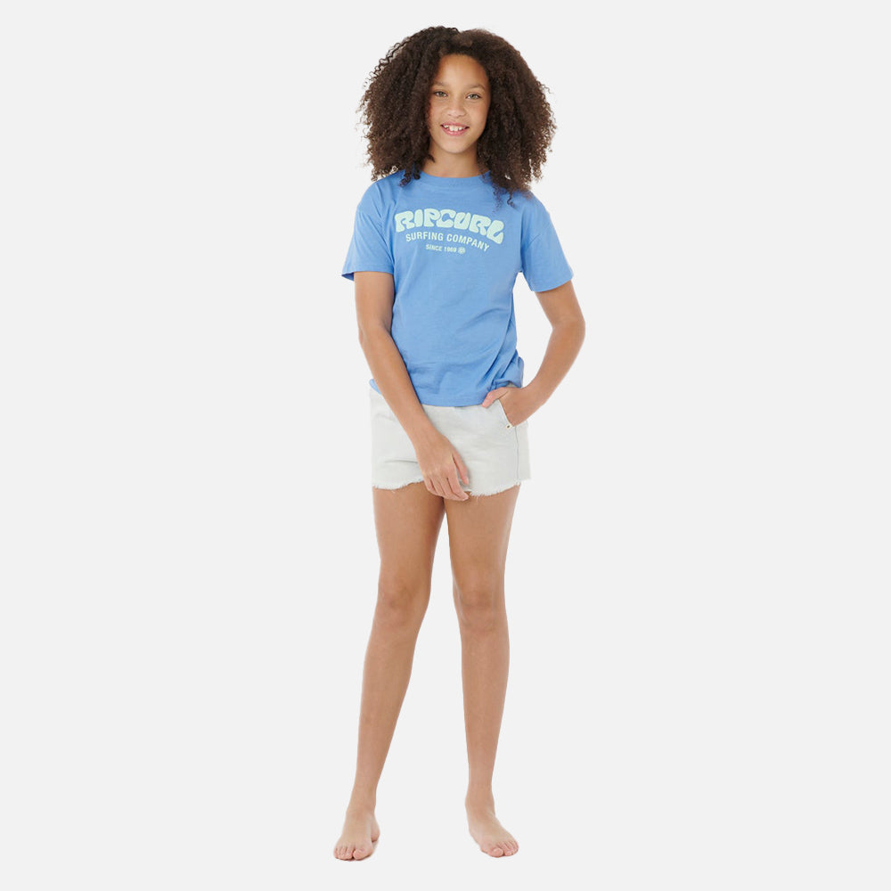 Surf Puff Relaxed Tee - Kids