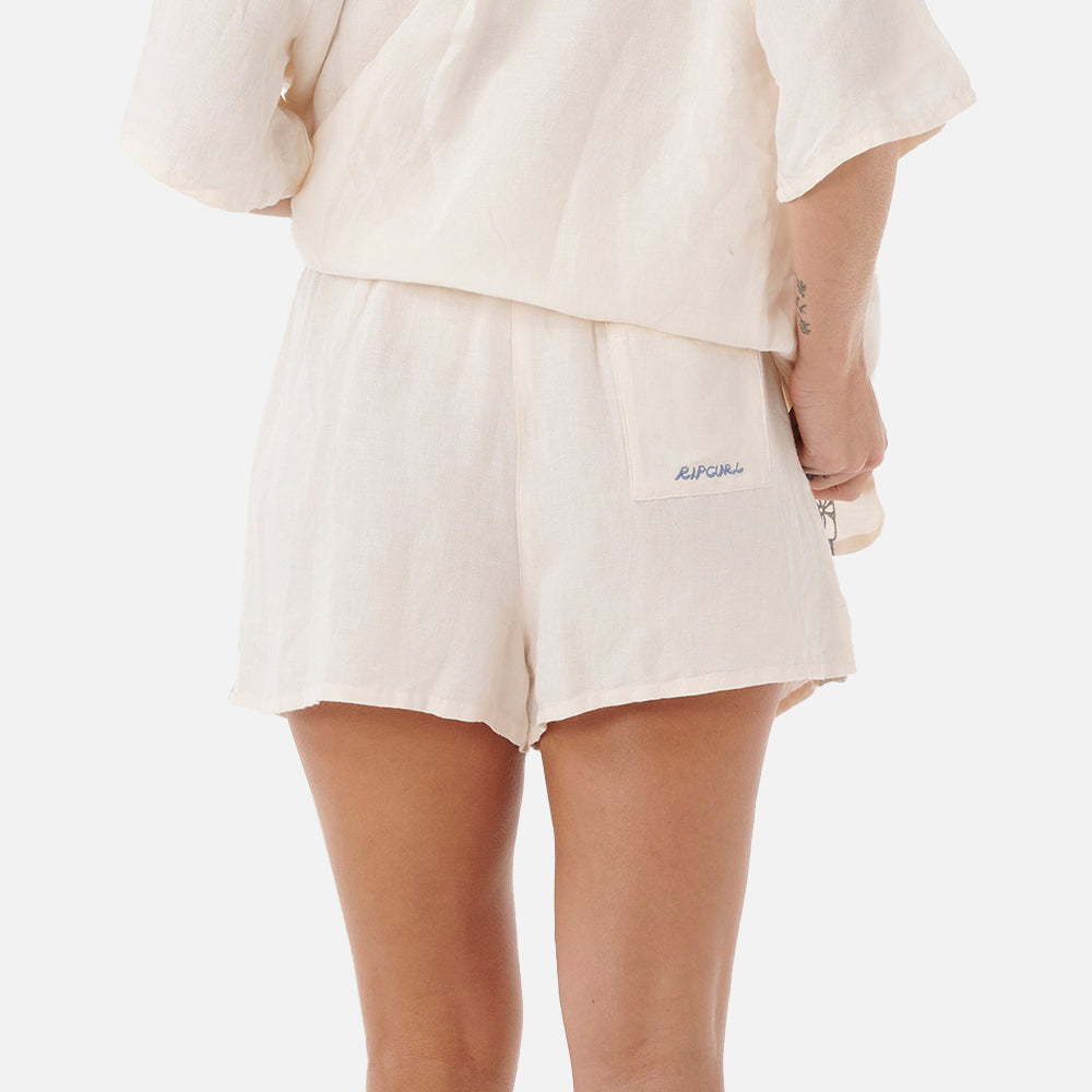 Oceanic Embroidered Short - Women