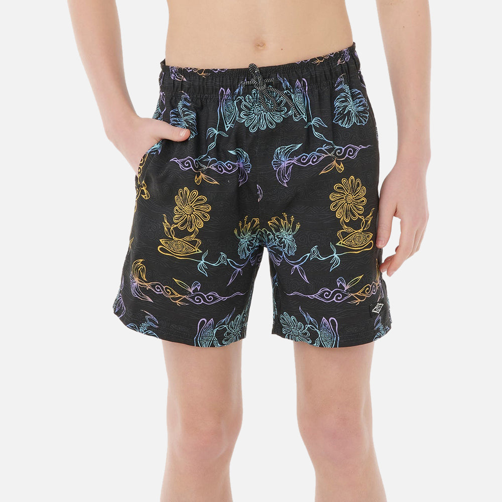 Tropic Daze Floral Volley - Kids