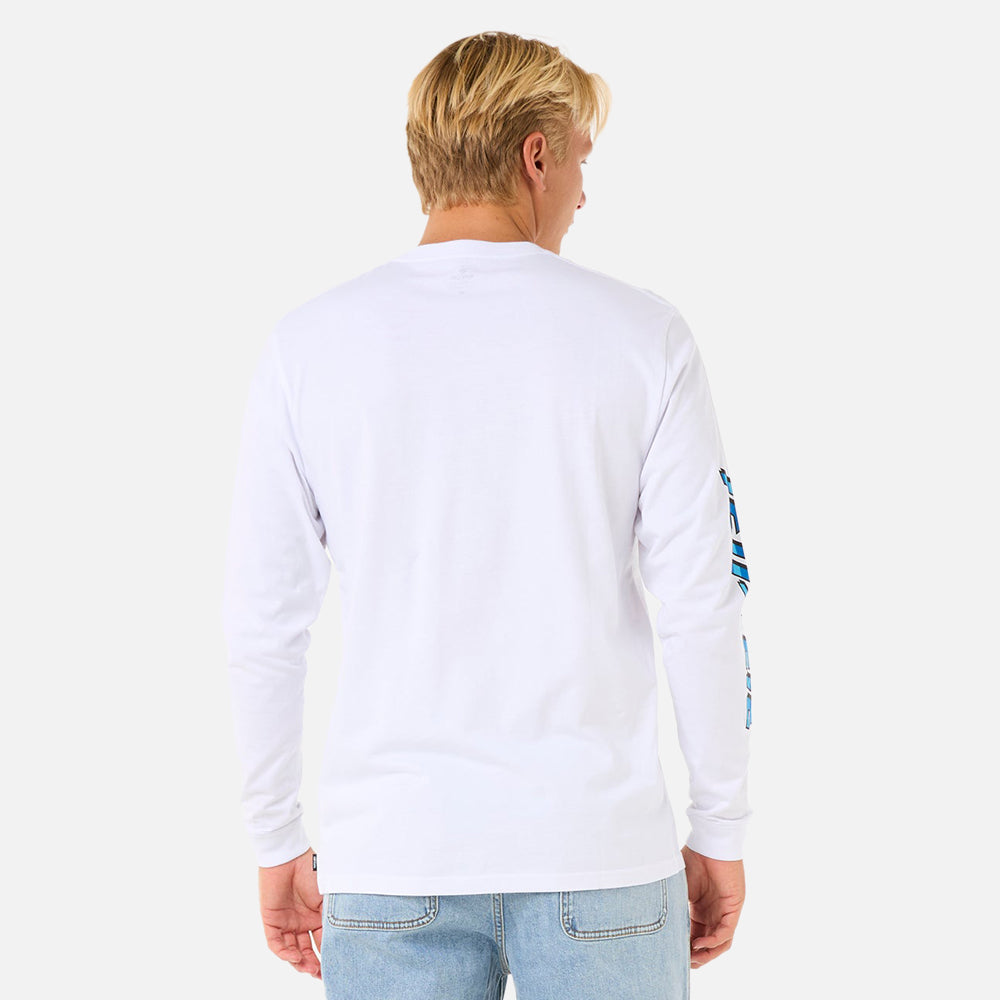 Fade Out Icon Long Sleeve Tee - Men