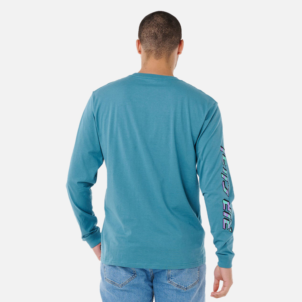 Fade Out Icon Long Sleeve Tee - Men