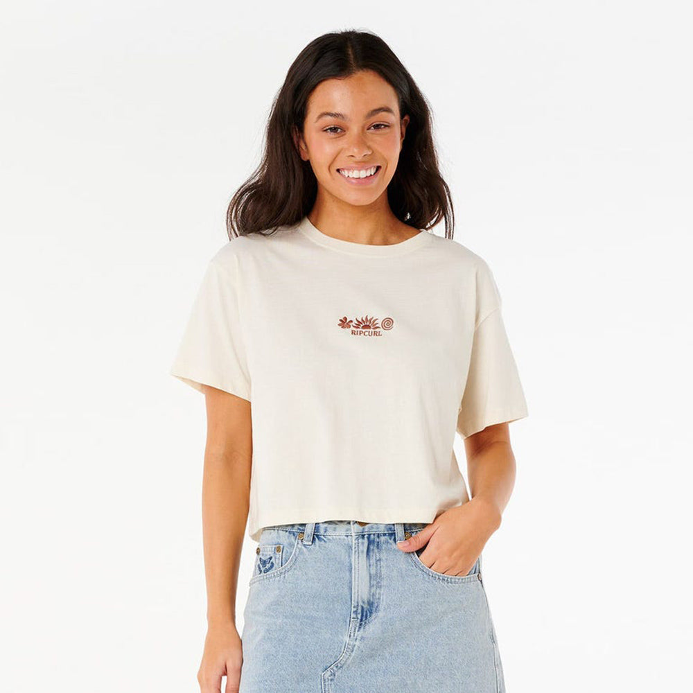 Tokens Crop Tee - Women