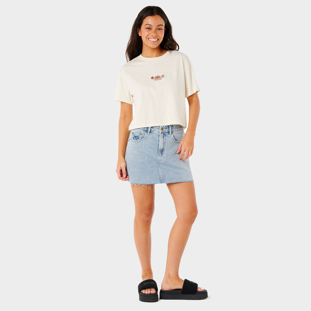 Tokens Crop Tee - Women