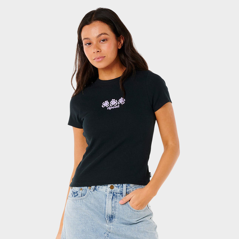 Neon Isles Fitted Tee - Women