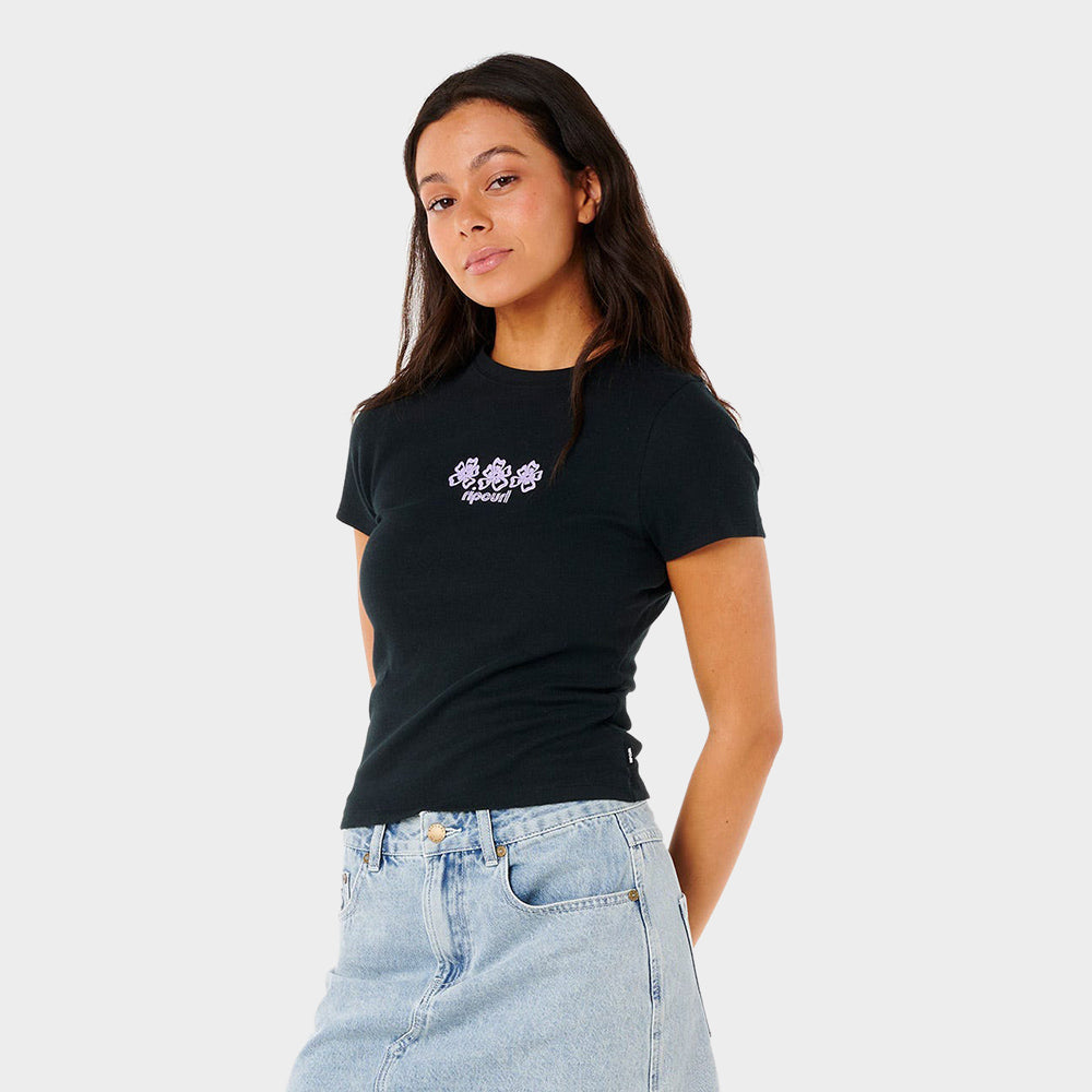 Neon Isles Fitted Tee - Women